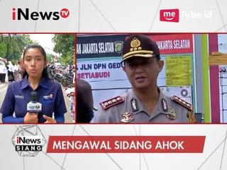Live Report : Venna M : Water canon disiagakan diluar ruang sidang - iNews Siang 21/03