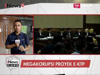 Perkembangan Terkini Dari Jalannya Sidang Kasus E-KTP - iNews Siang 23/03