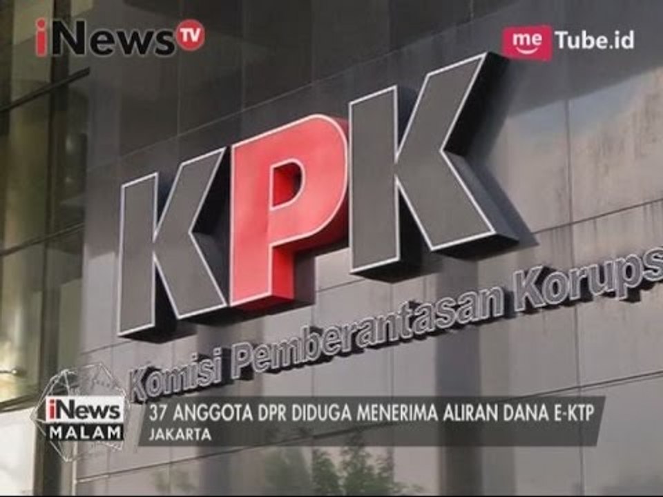 37 anggota DPR diduga menerima aliran dana E-KTP - iNews Malam 24/03
