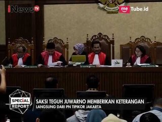 Saksi Teguh Juwarno Memberikan Keterangan Dalam Sidang E-KTP - Special Report 23/03