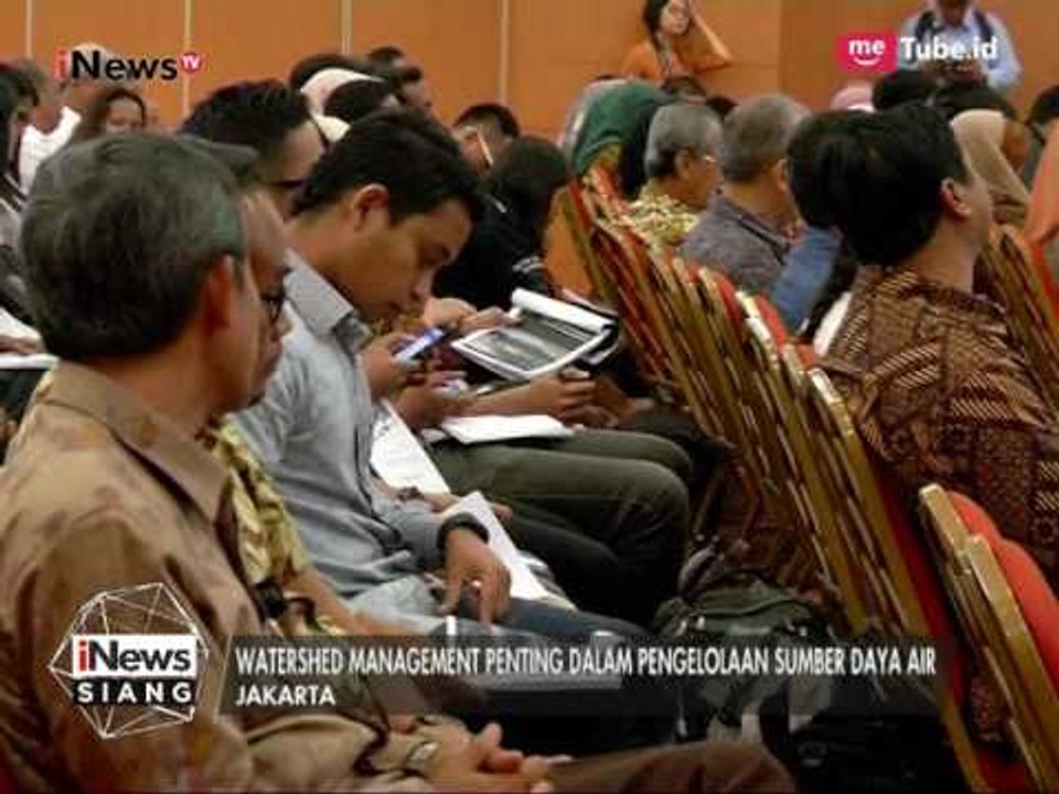 Watershed Management Penting Dalam Pengelolaan Sumber Daya Air - iNews Siang 24/03