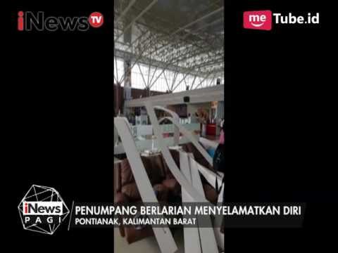 Detik - detik plafon bandara ambruk - iNews Pagi 27/03
