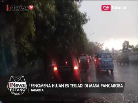 Seperti Inilah Fenomena Hujan Es yang Terjadi di Wilayah Jakarta - iNews Petang 28/03