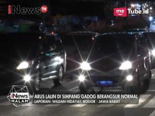 Live Report : Arus lalin di samping Gadog berangsur normal - iNews Malam 28/03