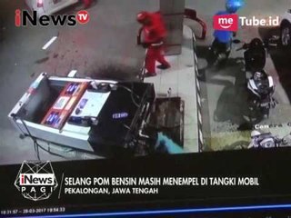 Pom bensin ambruk, Setelah mobil langsung tancap gas - iNews Pagi 29/03
