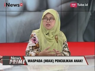 Rita Purnawati : Penculikan Anak Tidak Semua Hoax Part 02 - iNews Prime 28/03