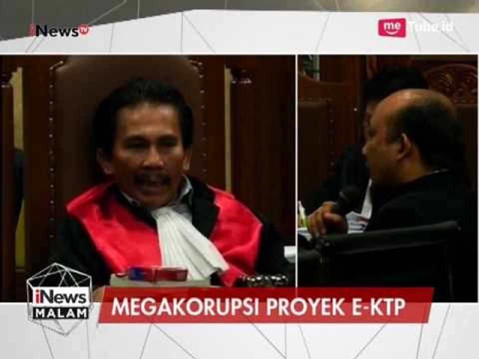 Sidang Lanjutan E-KTP Kembali Digelar, Hadirkan 7 Saksi Serta 3 Penyidik KPK - iNews Malam 30/03