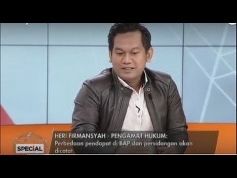 Heri Firmansyah : Perbedaan Pendapat di BAP & Sidang akan Dicatat - Special Report 30/03