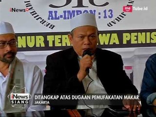 Dugaan Pemufakatan Makar, Al Khathath Ditangkap Polisi - iNews Siang 31/03