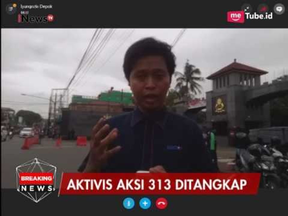 4 Aktivis FUI Masih Diperiksa di Mako Brimob - Breaking News 31/03
