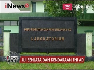 Uji senjata dan kendaraan TNI AD - iNews Pagi 01/04