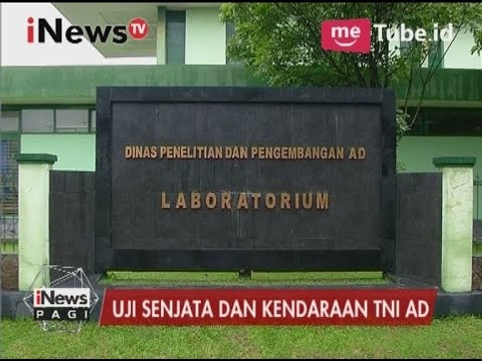 Uji senjata dan kendaraan TNI AD - iNews Pagi 01/04