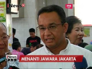 Anies Baswedan Juga Mengunjungi Pasar Muara Karang Jakut - iNews Pagi 03/04