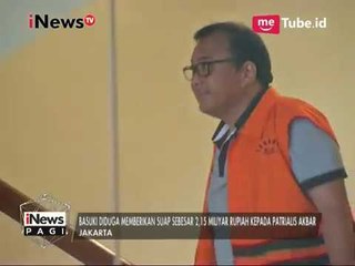 Basuki Hariman Datangi KPK Untuk Jalani Pemeriksaan Lanjutan - iNews Pagi 04/04