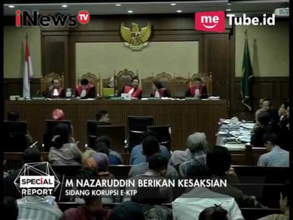 M Nazaruddin : Sistem Ijon proyek biasa dilakukan di DPR - Special Report 03/04