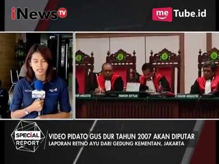 Live Report, Retno Ayu: Sejumlah video diputarkan di persidangan - Special report 04/04