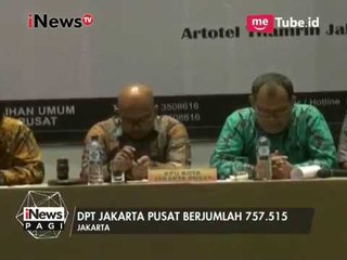 KPUD Jakpus Menetapkan Daftar Pemilih Tetap Untuk Pilkada DKI Putaran 2 - iNews Pagi 05/04