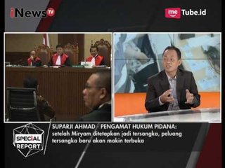 Miryam ditetapkan tersangka, peluang tersangka makin terbuka - Special Report 06/04