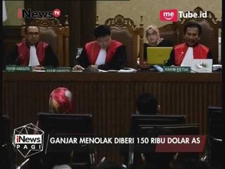 Nazaruddin Bersaksi, Ganjar Terima Uang 500 Ribu Dolar AS - iNews Pagi 04/04