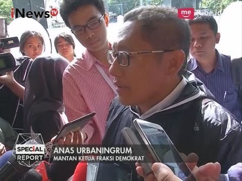 Anas Urbaningrum dan Setya Novianto hadir di persidangan Megakorupsi E-KTP - Special Report 06/04