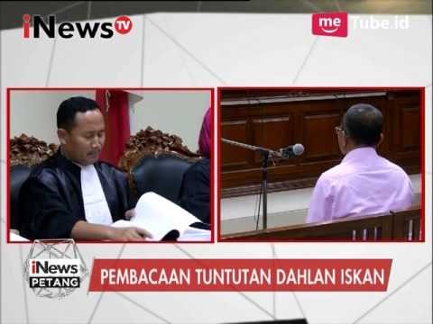Dahlan Iskan didenda Rp 750 juta Subsider 6 bulan kurungan - iNews Petang 07/04