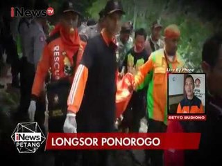 Masih 25 Orang Korban Longsor Ponorogo yang Belum Ditemukan - iNews Petang 08/04