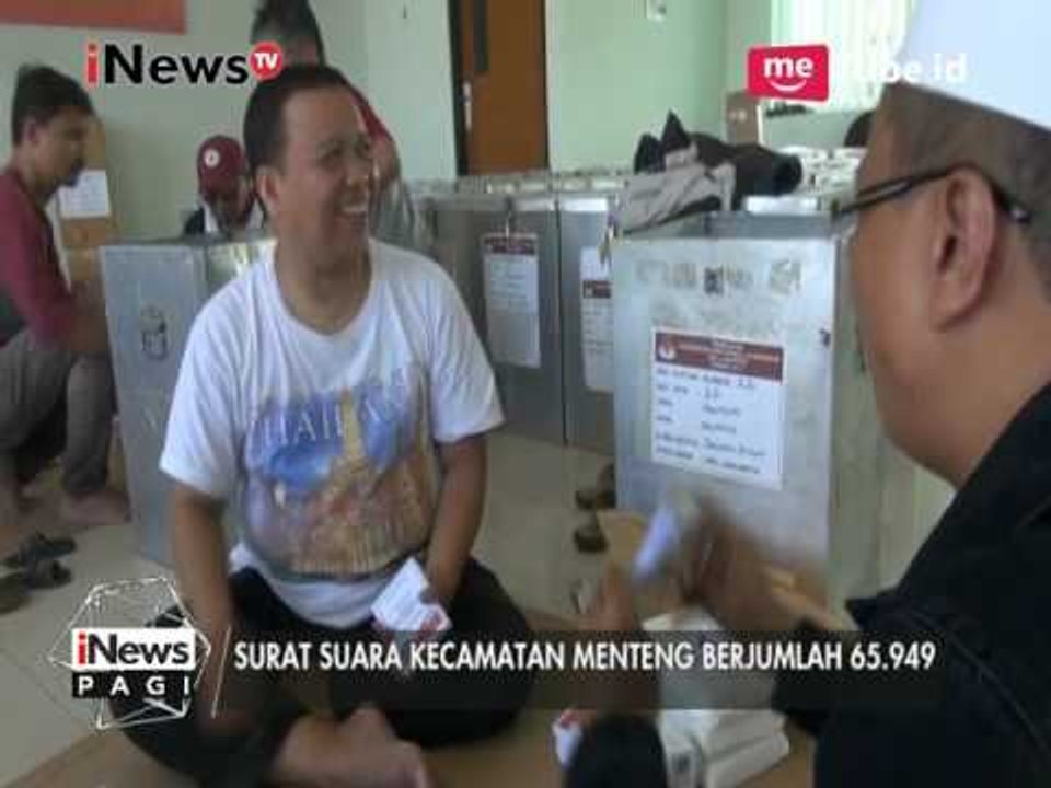 Panitia Pemungutan Suara di Menteng Hitung Manual Surat Suara - iNews Pagi 10/04