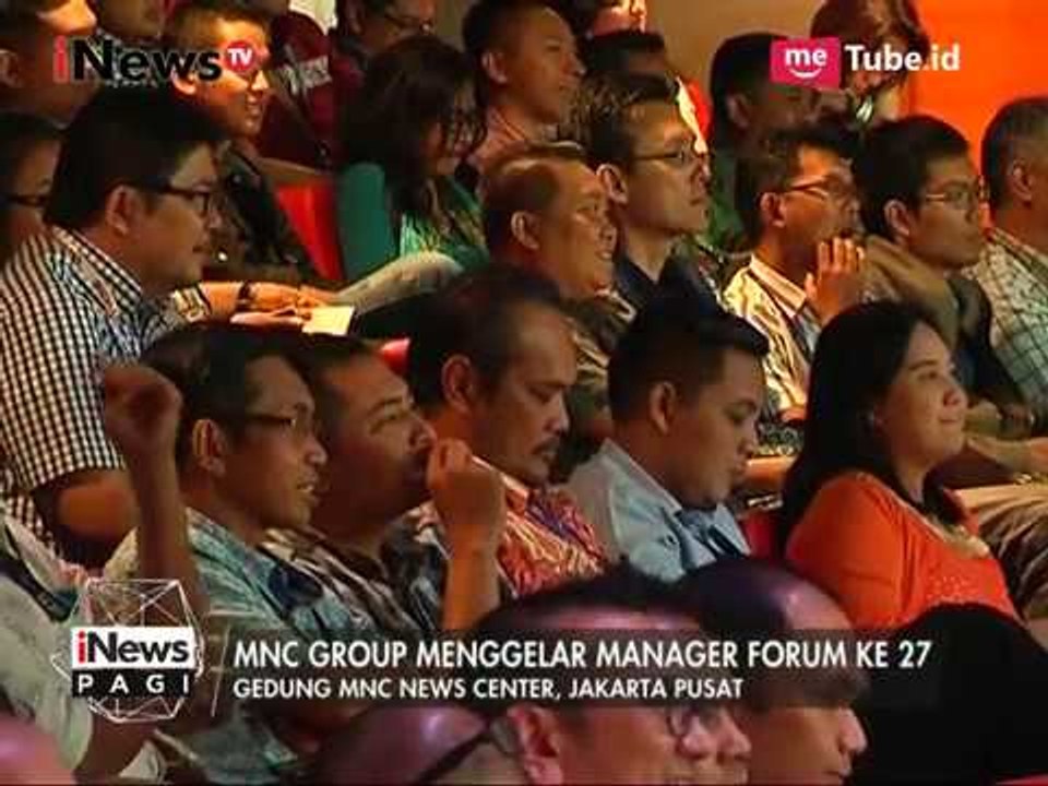 Rentetan Rekor MURI Diraih MNC Media Dalam Forum Manager 2017 - iNews Pagi 09/04
