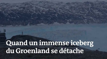 Un iceberg de 10 milliards de tonnes se détache de la banquise