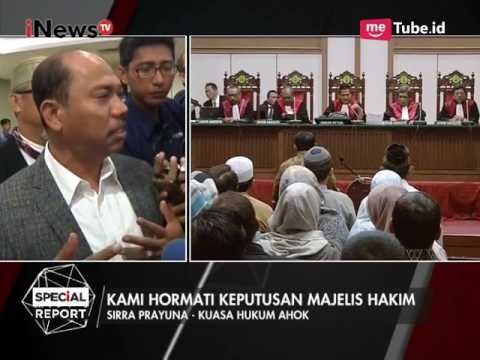 Kubu Ahok Hormati Keputusan Hakim Terkait Penundaan Sidang - Special Report 11/04