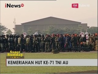 Kemeriahan HUT TNI AU ke 71 di Halim PK, Jakarta - iNews Pagi Super Sunday 09/04