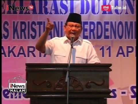 Kalo Soal Bhineka Tunggal Ika Saya Juga Ikut Pasang Badan Untuk Anies-Sandi - iNews Malam 11/04