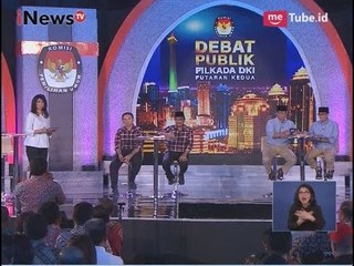 Jawaban Paslon Terkait Persoalan Transportasi Ibukota - Debat Putaran II 12/04