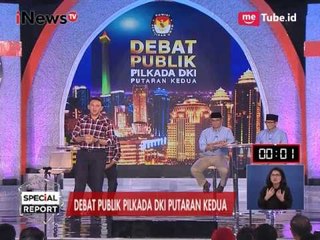 Ahok Meminta Maaf Jika Dianggap Meledek Paslon Lain Atau Warga - Debat Putaran II 12/04