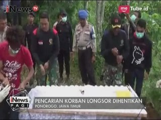 Jenazah Korban Longsor di Ponorogo Dimakamkan - iNews Pagi 12/04