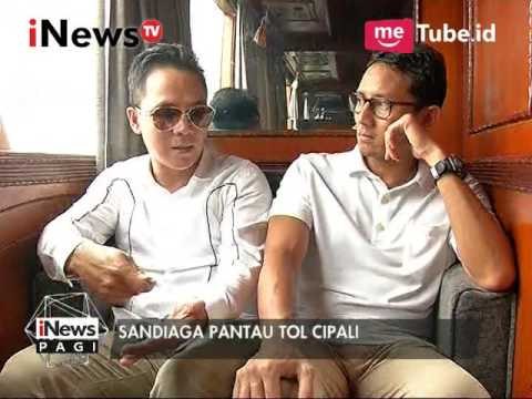 Sandiaga pantau Rest Area tol Cipali - iNews Pagi 14/04