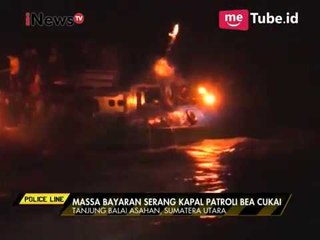 Disaat Akan Mengejar Penyelundup, Kapal Patroli Bea Cukai Diserang Massa Bayaran - Police Line 13/04