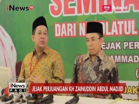 Tokoh Nasional Asal NTB Berikan Dukungan Pada KH. Zainuddin Abdul Madjid - iNews Pagi 12/04
