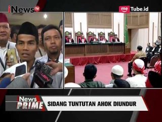 Sidang Tuntutan Ditunda, Massa Kontra Ahok Kecewa Berat Part 01 - iNews Prime 11/04