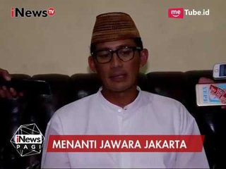 Cawagub Sandiaga Uno Persiapkan Tim Transisi Untuk Program 100 Hari - iNews Pagi 15/04