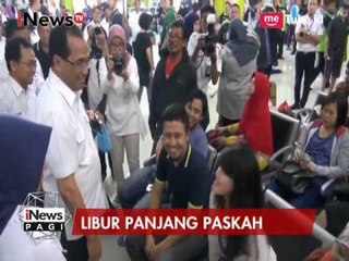 Libur Panjang, Menhub Tinjau Stasiun Gambir - iNews Pagi 15/04