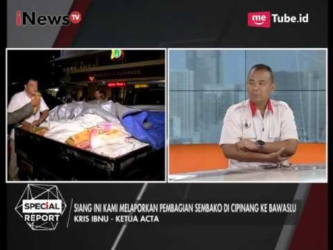 Siang Ini Kami Melaporkan Pembagian Sembako di Cipinang ke Bawaslu - Special Report 17/04