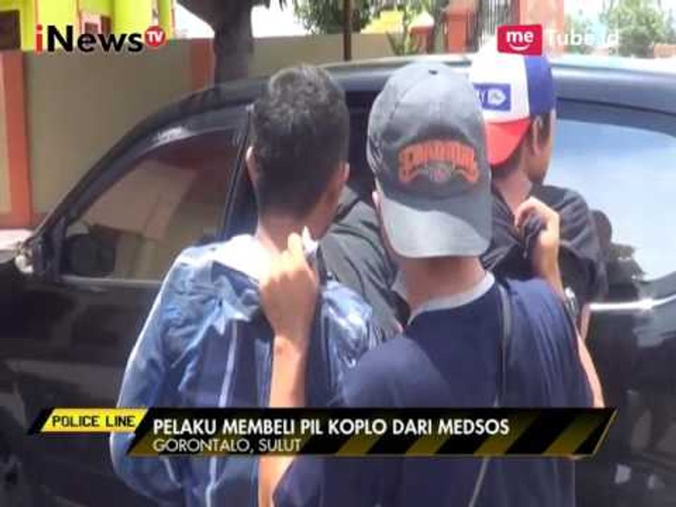Polres Gorontalo Menangkap 2 Pemuda Pengedar Pil Koplo - Police Line 18/04