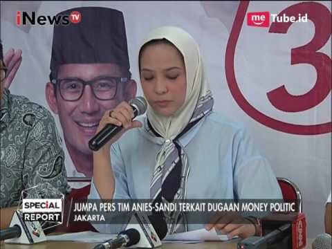 Jumpa Pers Tim Anies-Sandi Terkait Dugaan Money Politic - Special Report 17/04