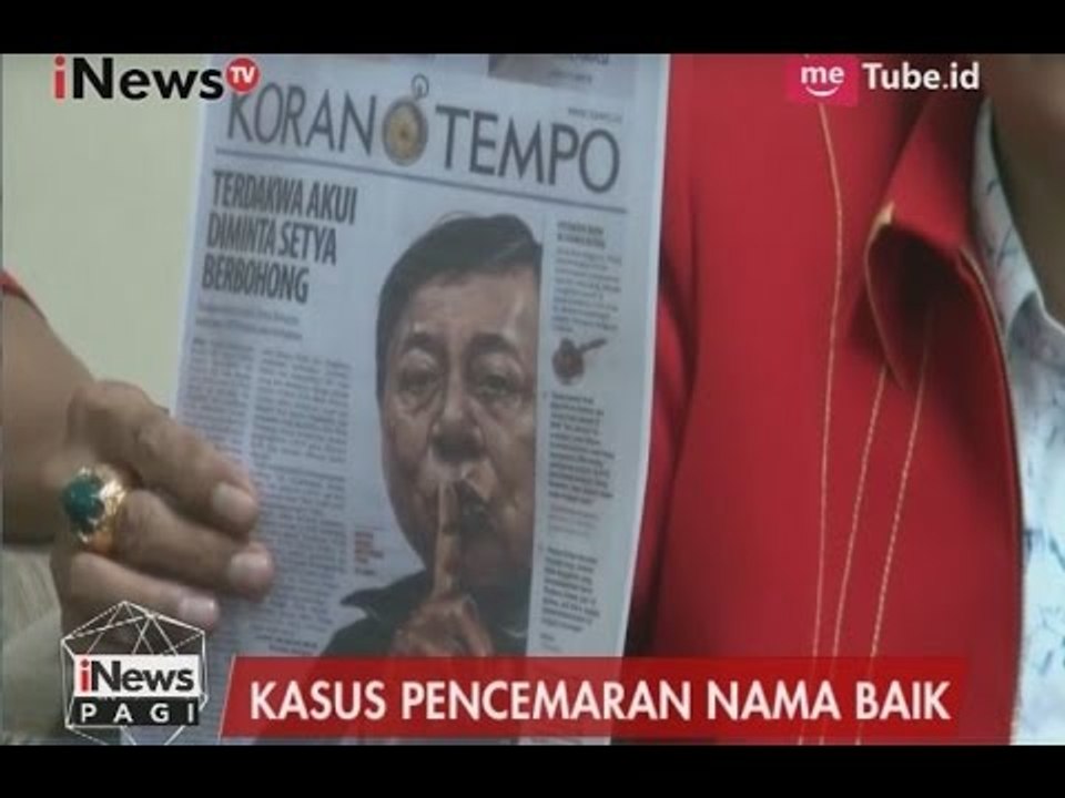 Dianggap Menyudutkan, Ormas Golkar Laporkan Koran Tempo ke Dewan Pers - iNews Pagi 18/04