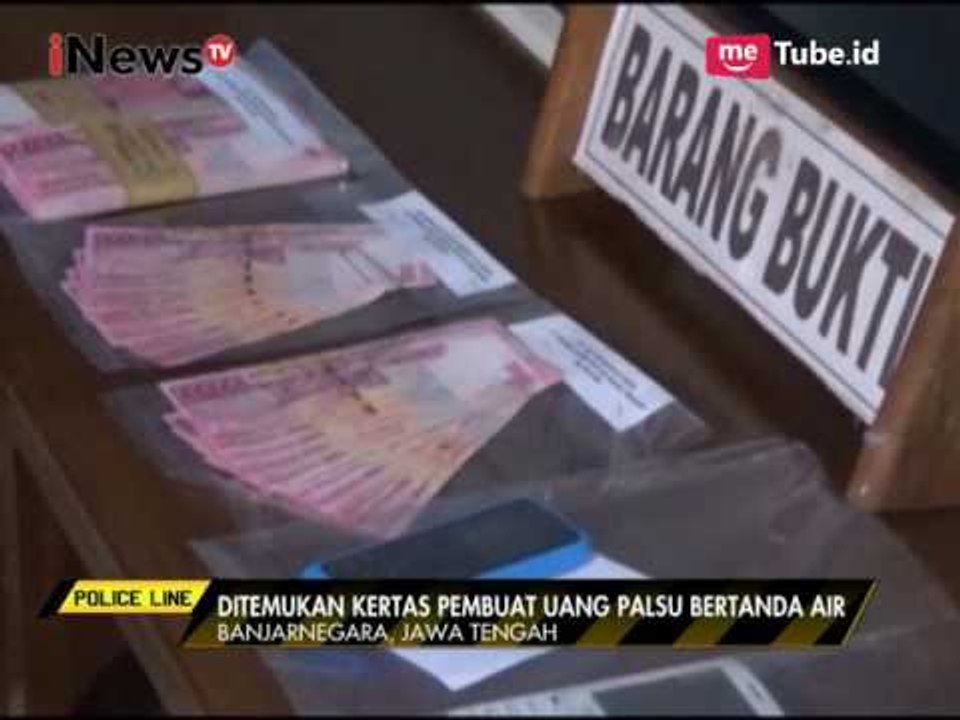 Polisi Membekuk Pemuda & Kakek yang Tengah Mengedarkan Uang Palsu - Police Line 17/04