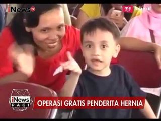 Jalinan Kasih Memberikan Operasi Gratis Untuk Penderita Hernia - iNews Pagi 19/04