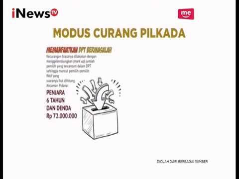 Inilah Hukuman Bagi Pelaku Kecurangan Dalam Pilkada - iNews Pilkada 2 19/04