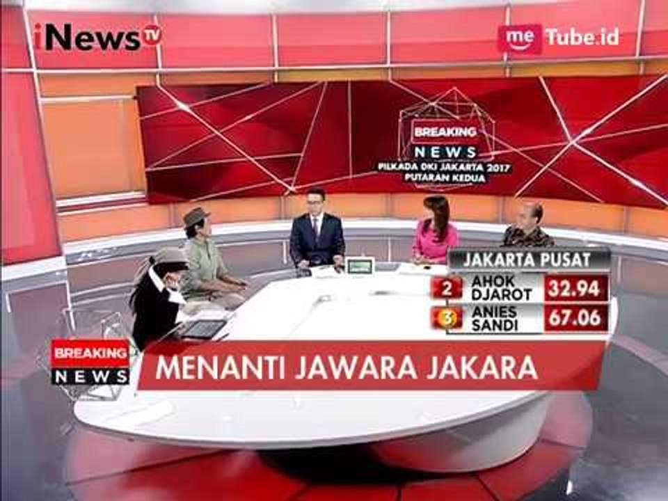 Dari Data yang Masuk Anies - Sandi Masih Unggul - iNews Pilkada 2 19/04