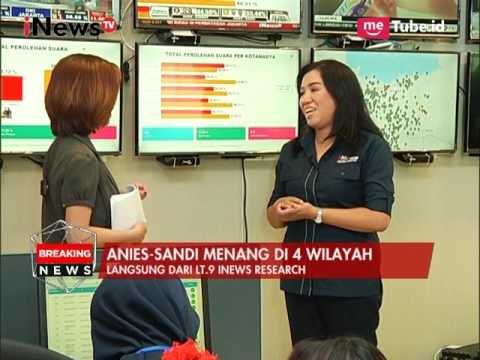 Anies - Sandi Unggul Dalam Perhitungan Cepat iNews Research - iNews Pilkada 2 19/04